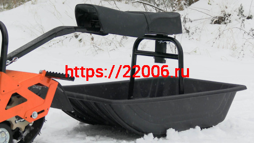 Мотобуксировщик компактный БЕЛКА - 8+ л.с. фото 3