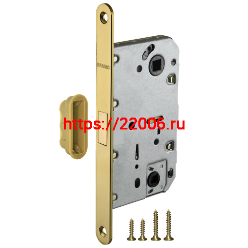 Защелка Fuaro (Фуаро) врезная MAGNM96WC-50 (M96WC-50) GOLD-24 золото 24K