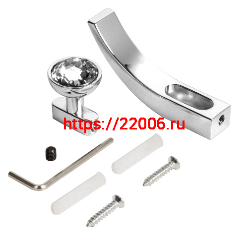 Крючок Ajax (Аякс) настенный MB-LM/K-004 CP хром фото 4