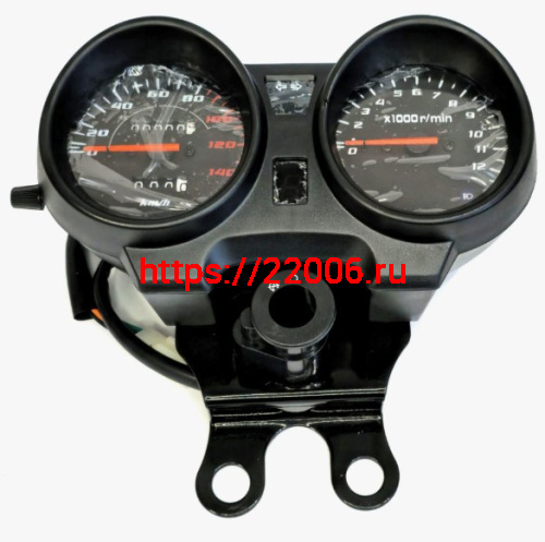 Щиток приборов Альфа RX, Ягуар от 0 до 140 км/ч