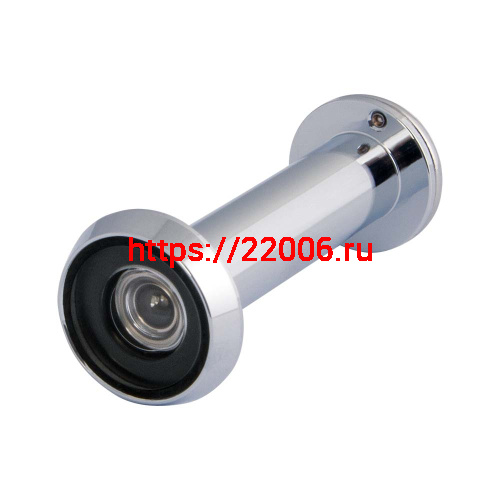 Глазок Fuaro (Фуаро) дверной, оптика пластик DV-LUX 4/110-70/Z (VIEWER 4 DVZ_LUX) CP хром