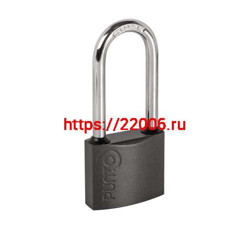Замок Punto (Пунто) навесной PK-0150 L 3 key англ.ключ. фото 2