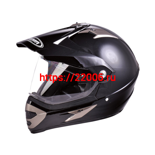 Мотошлем YM-911 черный (ХL)