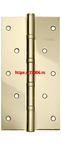 Универсальная петля Fuaro 4BB 200x105x3 PB «латунь»