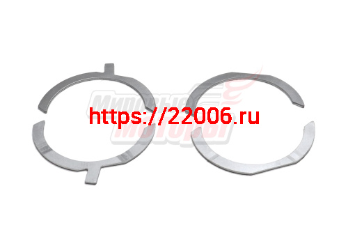 Полукольца коленвала упорные 4 штуки WP7, МАЗ 5340 (610800010018)