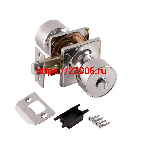 Ручка Punto (Пунто) защелка DK772/BL CP-BK (фик.) хром