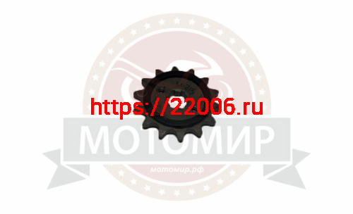 Звезда 14 зуб. (520) (d18-20, 2х34) цепи, ведущая Falcon250 обрезиненная