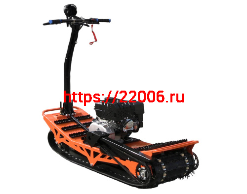 Мотосноуборд ИСКРА-1, LIFAN KP230 8+ л.с., редуктор с автомат сцеплением. фара, тормоз, фото 2