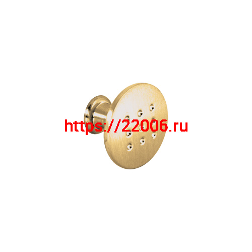 Ручка-кнопка Ajax (Аякс) мебельная MB-B-003 PB золото