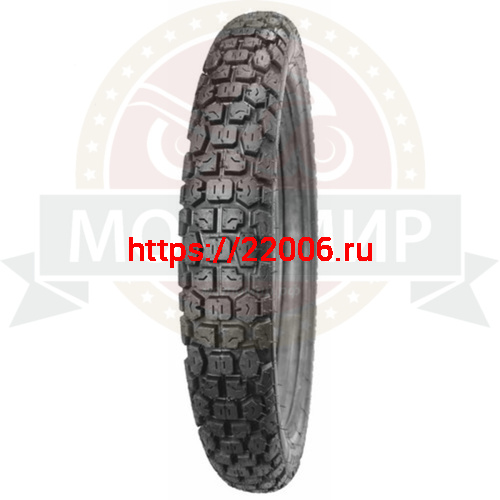 Покрышка  ПетроШина 17" Л-328, 2.75-17 (80/100-17)с камерой, кросс, Альфа, Дельта, Zodiak