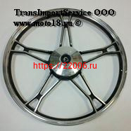 Обод 17" передний литой, барабан. тормоз 1,2-17 Альфа, Дельта, Zodiak (стандарт черный) №1 Обод 17" передний литой, барабан. тормоз 1,2-17 Альфа, Дельта, Zodiak (стандарт черный) №1