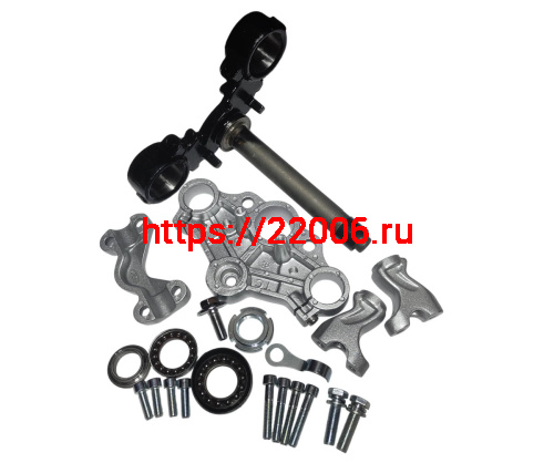 Траверса DESTRA 250 в сборе, верхняя+нижняя с осью (T20G010200A00100+T83G010100A00100)