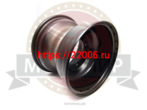 Диск ATV  8", 8х6 (4х110, ЦО 90мм) для покрышки 18х9.5-8", задний  PANTERA 125  (ПР) фото 2