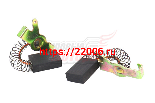 Щетки (№414) (8*16*25) Парма М Пружина,прямоуг-пятак уши