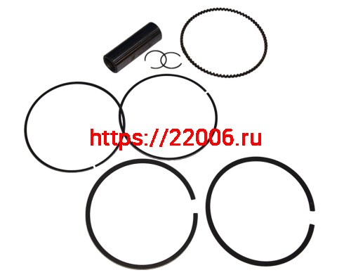 Поршень LIFAN 20,0 л.с. 192F-2T (кольца, палец, стопор.) (KP460) (13311-A2610-0001) (как 48861) фото 3
