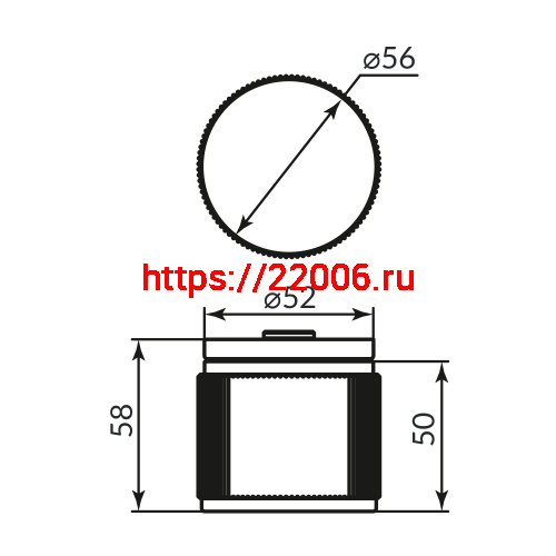 Ручка Punto (Пунто) раздельная R.ARC.R52.MOTIV SSG-39 сатин.золото фото 2