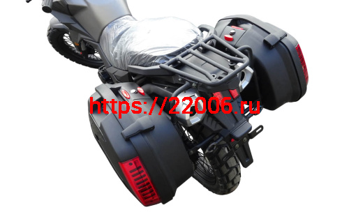 Кофры боковые (комплект 2 штуки) для мотоцикла MIRAGE (ТЭККЕН) фото 2
