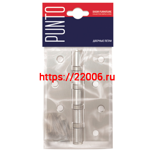 Петля Punto (Пунто) универсальная IN4100U-HD AB (4B/HD 100х70х2.5) бронза ПОДВЕС фото 2