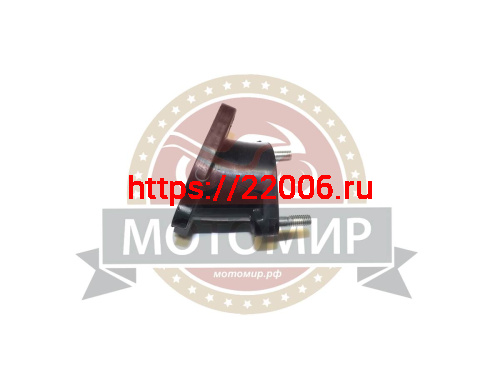 Патрубок карбюратора CG125 (коллектор впускной) загнутый (резин) Хантер фото 2