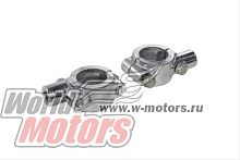 Кронштейны крепления зеркал М8 ХРОМ (алюминий)(ПАРА)