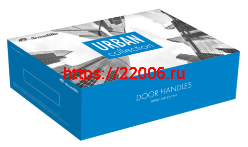 Ручка Armadillo (Армадилло) раздельная MATRIX USQ7 CP-8 Хром фото 2