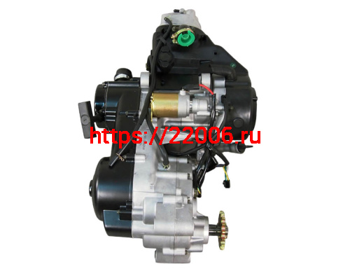 Двигатель Dingo180 4х такт.180 см3 161QMJ (GY6-180)моноблок с редуктор. в сб. и масл. охлажд.,реверс фото 2