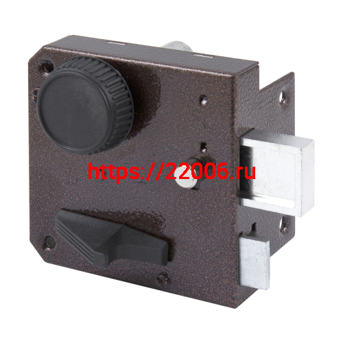 Замок Omega (Омега) накладной цилиндровый ЗН3А ПНЗ медь, 5 кл.