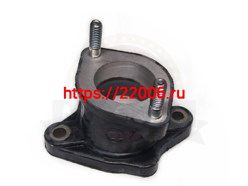 Патрубок карбюратора CB/CG 250 см3 Zongshen ZS 172FMM-5 (коллектор впускной) прямой (100105352)