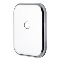 Декоративная Armadillo (Армадилло) Квадратная накладка на цилиндр со штоком BK-DEC SQ (ATC Protector 1) CP-8 Хром