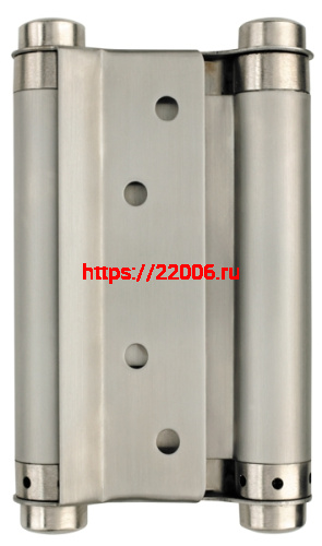 Петля Armadillo (Армадилло) пружинная двусторонняя BH586SS SN (5DSS) мат. никель TECH