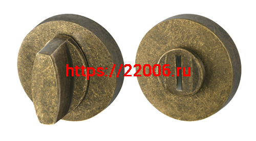 Ручка Armadillo (Армадилло) поворотная WC-BOLT BK6 URB/HD OB-13 Античная бронза