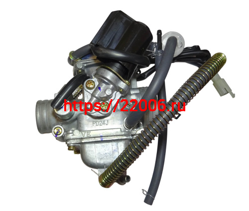 Двигатель скутер 4х такт. GY6-150 157QMJ 150 см3 19 шл. фото 9