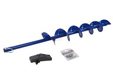 Шнек для льда к мотобуру D-130мм, L-1000мм, d пос.-20мм (BRAIT AG-52, Carver AG-52, Калибр БС-1500)