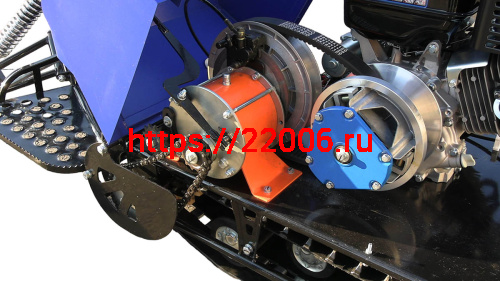 Мотобуксировщик с лыжным модулем 15 л.с., С РЕВЕРСОМ ЛИДЕР-3H-3Т-15АП, ГИДРАВЛИКА, РЫЧАЖ., ПОДОГРЕВ. фото 8