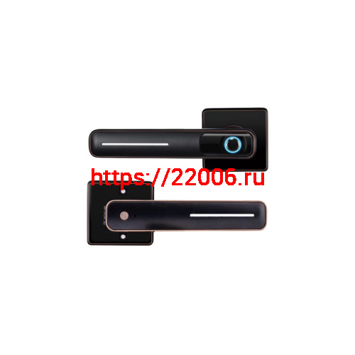 Замок-ручка электронный Hogo R05 с отпечатком пальца, черный (СНЯТ С ПРОИЗВОДСТВА)