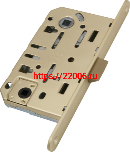B01102.50.23 AGB (АГБ) Защелка врезная WC (мат. латунь) MEDIANA EVOLUTION