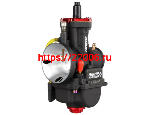 Карбюратор NIBBI Racing PWK30 (YJ), реком.двиг. 180-250 см3 (вход/выход 30 и 55 мм) фото 2