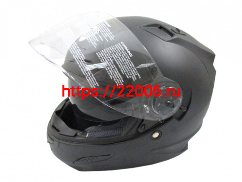 Мотошлем THH TS-44 matte black (XL) с визором