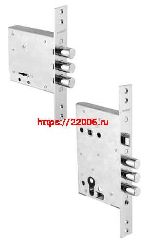Комплект Border (Бордер) врезных замков BORDER Grand 2 (ЗВ8-8Г/15, ЗВ4-3/85Г), 5 кл. /87310+79048/