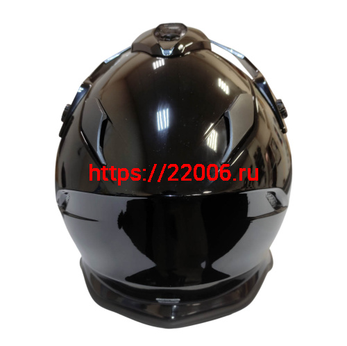 Шлем кроссовый со стеклом (туринг) СНЕГОХОДНЫЙ COBRA EC H331, черный, с ПОДОГРЕВОМ ВИЗОРА, размер M фото 4 Шлем кроссовый со стеклом (туринг) СНЕГОХОДНЫЙ COBRA EC H331, черный, с ПОДОГРЕВОМ ВИЗОРА, размер M фото 4