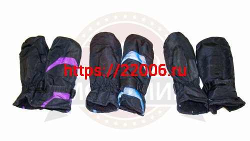 Варежки WINTER 04, лыжи\снегоход фото 4