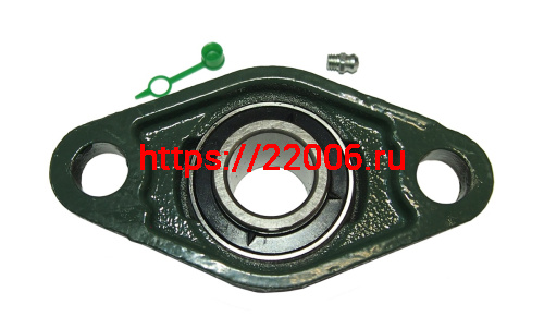 Подшипник 1205 (вал 25 мм) САМОЦЕНТРИРУЮЩИЙСЯ USFL 205 (корпусной овальный) фото 2