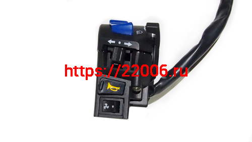 Переключатель трицикл АЯКС-030/035, левый (S-P59E070) фото 2 Переключатель трицикл АЯКС-030/035, левый (S-P59E070) фото 2