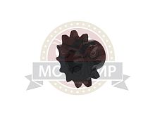 Звезда 12 зуб. (428) цепи, 12.7шаг, на вал d20мм, h28мм, шпонка 6мм, мотобуксировщик