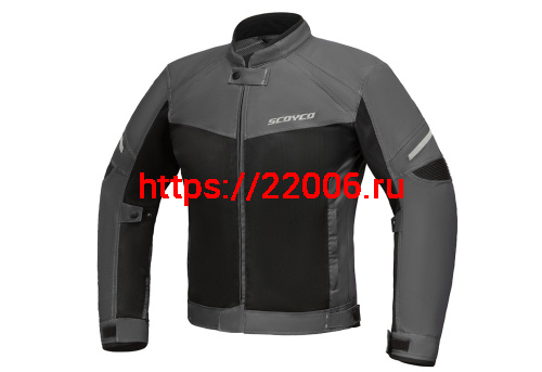 Куртка SCOYCO JK118, темно серая, р-р 2XL