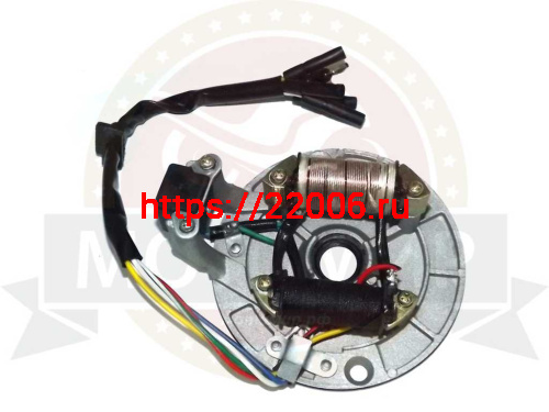 Зажигание Альфа "Zodiak" 70, TTR125 голое (без маховика) 2 катушки, 5 провод, без стартера (1803110) Зажигание Альфа "Zodiak" 70, TTR125 голое (без маховика) 2 катушки, 5 провод, без стартера (1803110)