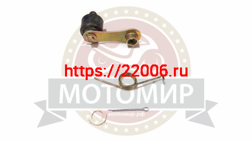 Натяжитель цепи приводной TTR125 в сборе (ролик с пружиной) фото 2