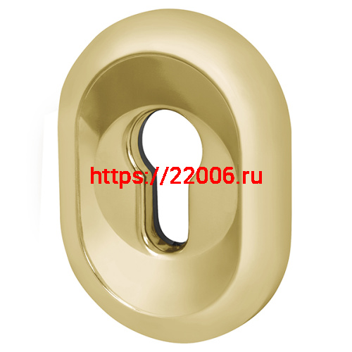 Накладка Fuaro (Фуаро) на цилиндр ESC.C/CRE/OV.12 (ESC-12C) GP золото (2шт. в уп.,отгр. по 1 шт.)