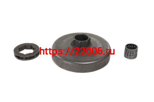 Барабан сцепления-звездочка (0,325)(на Нus 340,345,346XP,350,353,351,325,445,450) 7зубов СО СЪЕМН.ВЕНЦОМ