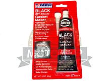 Герметик-прокладка "ABRО-Masters"силикон до 260 С, черный( 85гр.)